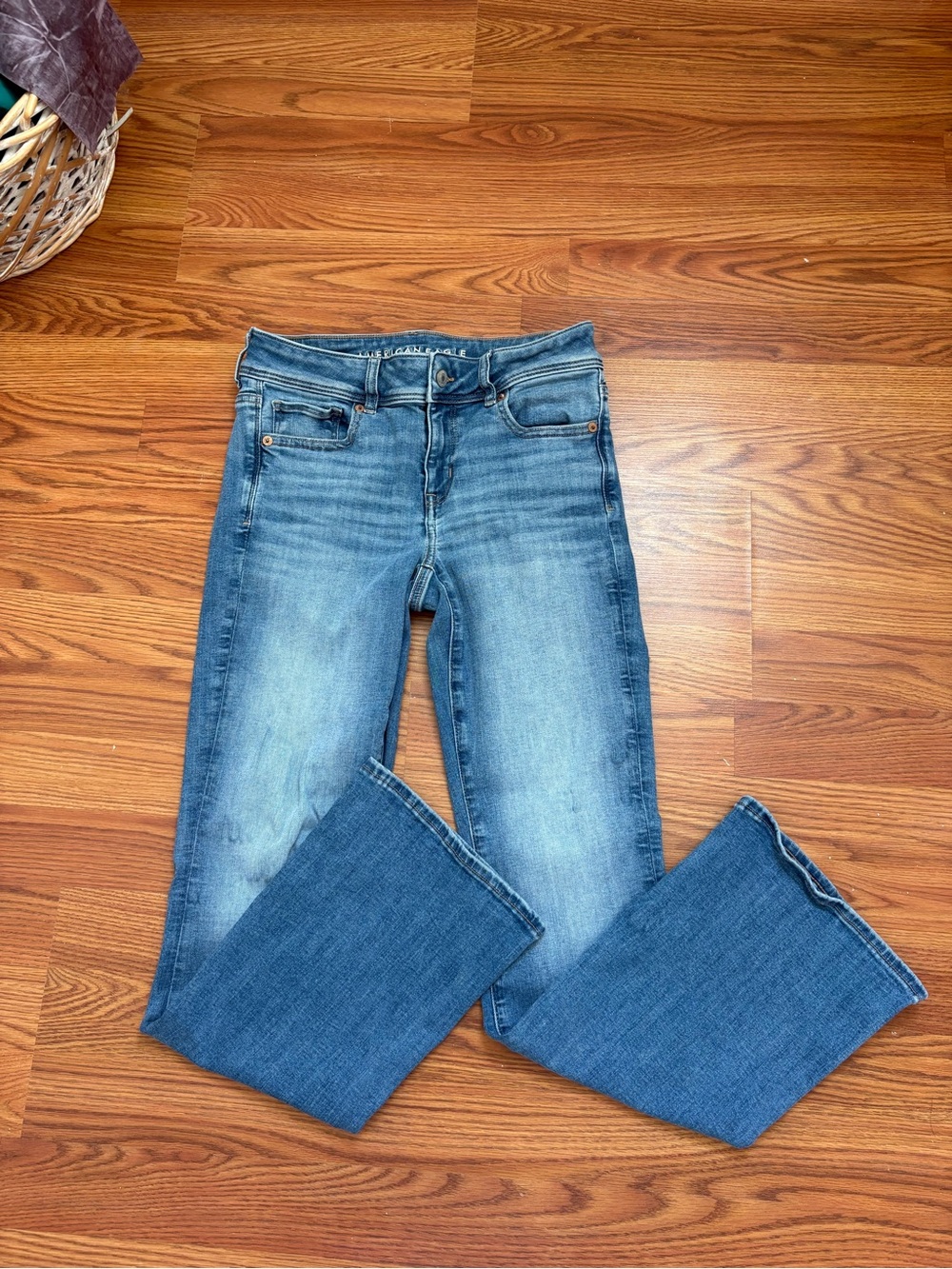 American Eagle Outfitters Blue Boot Cut Jeans